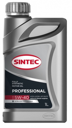 Sintec Professional 5W-40, 1л