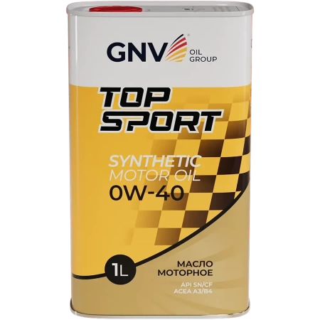 GNV Top Sport 0W-40, 1л