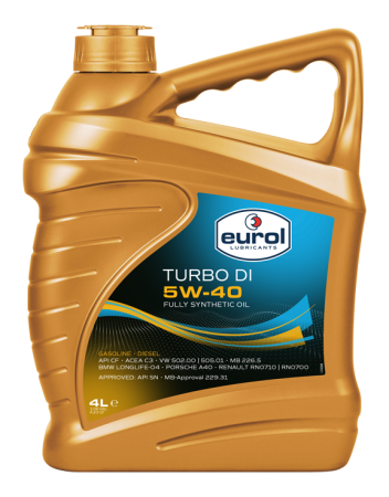 Eurol Turbo DI 5W-40, 4л