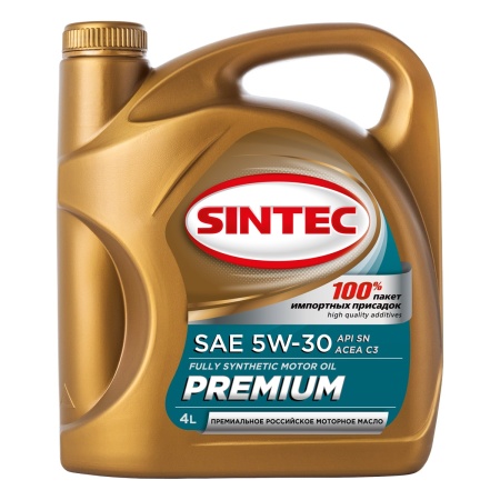 Sintec Premium 5W-30 C3, 4л