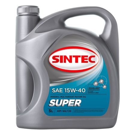 Sintec Super 15W-40, 5л