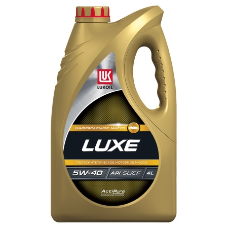 Лукойл Luxe Semi-Synthetic 5W-40, API SL/CF, 4л
