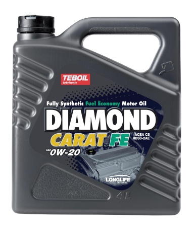 Teboil Diamond Carat FE 0W‑20, 4л
