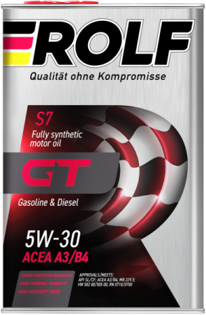 Rolf GT 5W-30 A3/B4 SL/CF, 4л