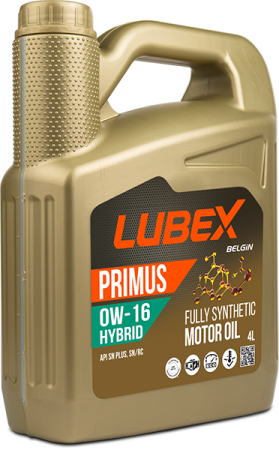 Lubex Primus Hybrid 0W‑16, 4л