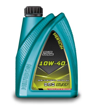 Nerson Oil Red Line Supreme semi-synthetic SL/CF 10W-40, 1л