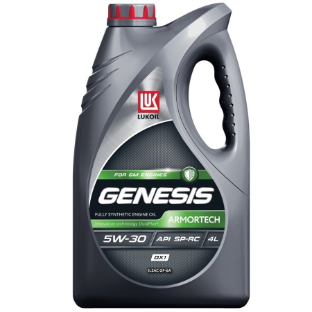 Лукойл Genesis Armortech DX1 5W-30, 4л