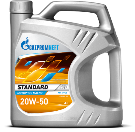 Gazpromneft Standart 20W-50, 4л