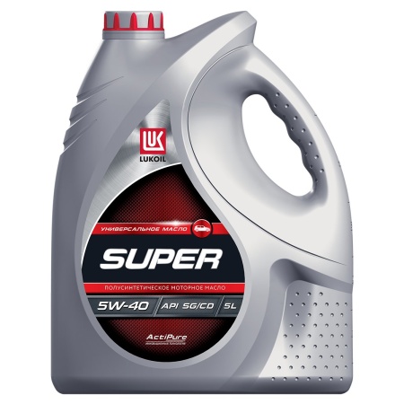 Лукойл Super, Semi-Synthetic 5W-40, 5л